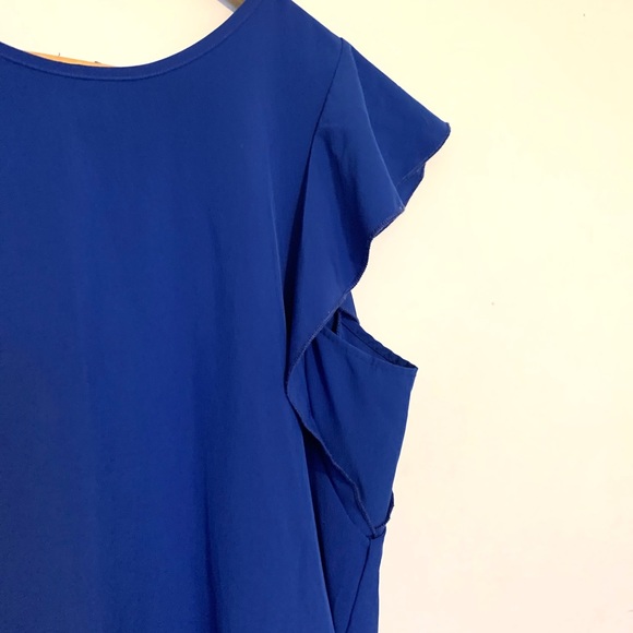 Blue Cocktail Dress - Picture 4 of 4